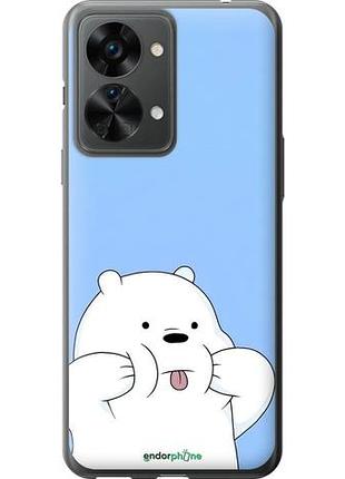Чехол на oneplus nord 2t милый мишка 1+ норд 2т