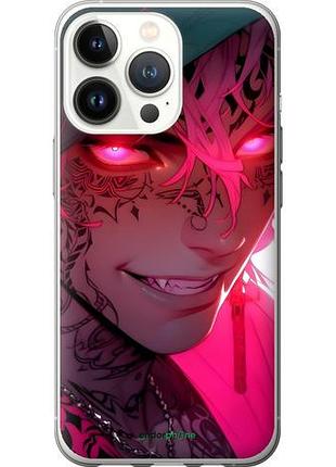 Чехол на iphone 13 pro аниме демон 3 айфон 13 про3
