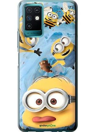 Чехол на infinix note 10 миньоны инфикс ноут 10