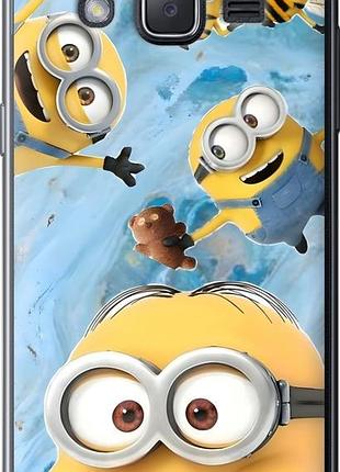 Чехол на samsung galaxy j2 j200h миньоны самсунг й2 й200х
