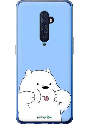 Чехол на oppo reno 2 милый мишка оппо рено 2