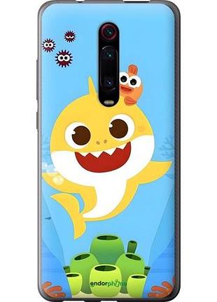 Чехол на xiaomi mi 9t pro бейби шарк сяоми ми 9т про