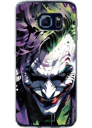 Чехол на samsung galaxy s6 edge g925f джокер самсунг с6 эдж г925ф