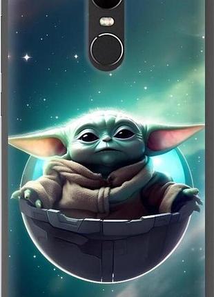 Чехол на xiaomi redmi note 4x малыш йода, грогу сяоми редми ноут 4х