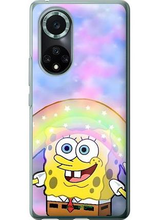 Чехол на huawei nova 9 pro спанч боб, sponge bob хуавей нова 9 про
