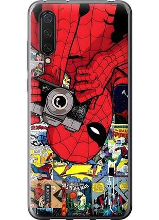 Чехол на xiaomi mi 9 lite человек паук, spiderman 2 сяоми ми 9 лайт 2