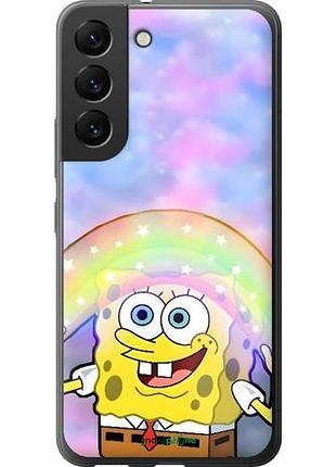 Чехол на samsung galaxy s22 спанч боб, sponge bob самсунг с22