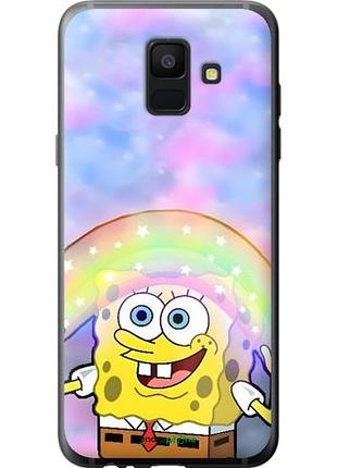 Чехол на samsung galaxy a6 2018 спанч боб, sponge bob самсунг а6 2018