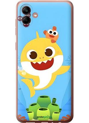 Чехол на samsung galaxy a04 a045f бейби шарк самсунг а04 а045ф