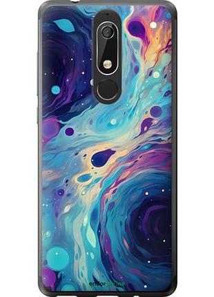 Чехол на nokia 5.1 арт акварель нокиа 5.1