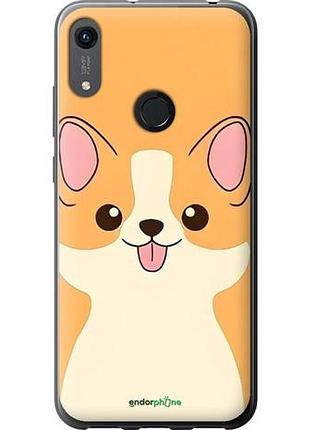 Чехол на huawei honor 8a милый пес хуавей хонор 8а