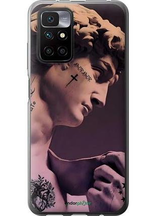 Чехол на xiaomi redmi 10 давид тату сяоми редми 10