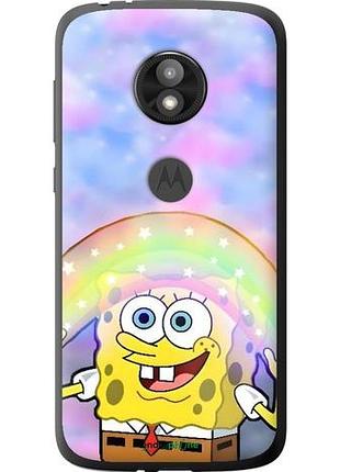Чохол на motorola moto e5 play спанч боб