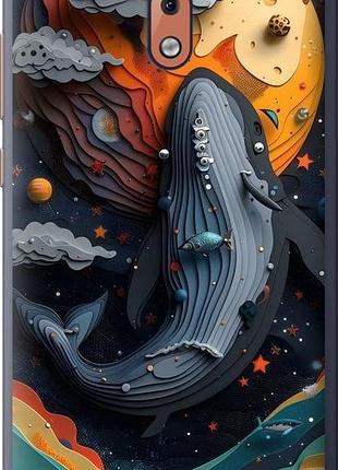 Чохол на nokia 2.1 кит у космосі