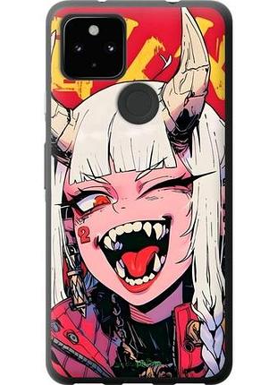 Чехол на google pixel 5a аниме демон гугл пиксель 5а