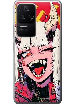 Чехол на xiaomi redmi k40s аниме демон сяоми редми к40с