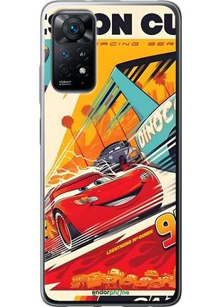 Чехол на xiaomi redmi note 11 тачки