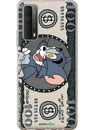 Чехол на huawei p smart 2021 том и джерри хуавей п смарт 2021