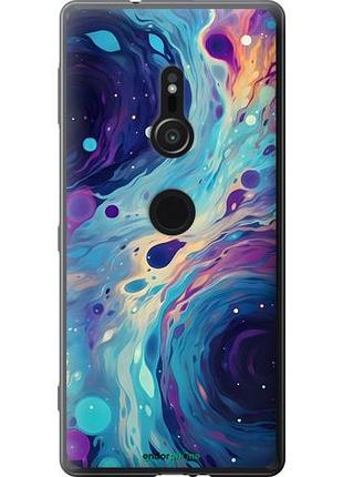 Чехол на sony xperia xz2 h8266 арт акварель сони эксперия хз2 х8266