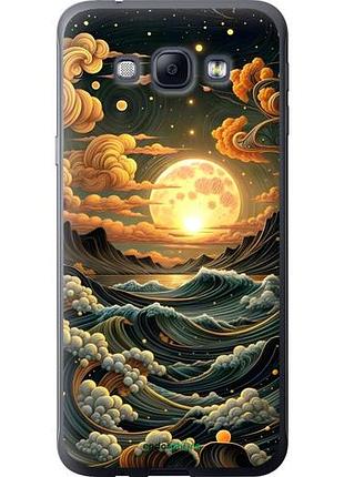 Чехол на samsung galaxy a8 a8000 арт волны самсунг а8 а8000
