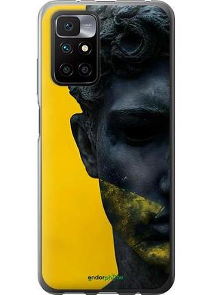 Чехол на xiaomi redmi 10 статуя арт сяоми редми 10