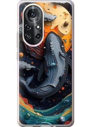 Чохол на huawei nova 8 pro кит у космосі