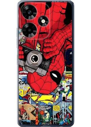 Чехол на infinix hot 30 человек паук, spiderman 2 инфикс хот 30 2