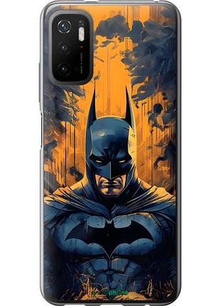 Чехол на xiaomi redmi note 10 5g бетмен, batman сяоми редми ноут 10 5г