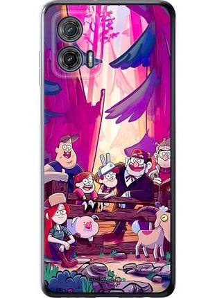 Чехол на motorola g73 гравити фолз