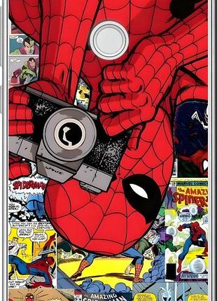 Чехол на huawei p8 lite (2017) человек паук, spiderman 2 хуавей п8 лайт (2017) 2