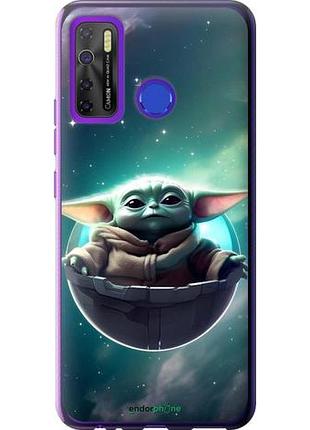 Чехол на tecno spark 5 pro kd7 малыш йода, грогу текно спарк 5 про кд7