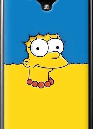 Чехол на lenovo a536 мардж флаг украины леново а536