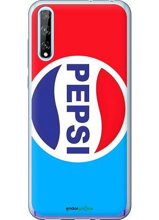 Чехол на huawei p smart s пепси