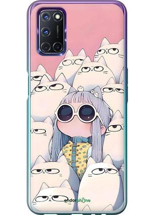 Чохол на oppo a72 малятко з котами