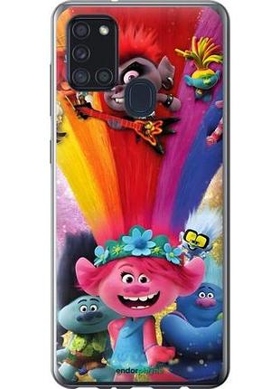 Чехол на samsung galaxy a21s a217f троли самсунг а21с а217ф