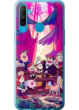 Чехол на realme c3 гравити фолз