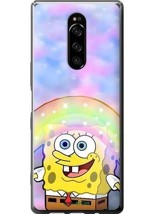 Чехол на sony xperia xz4 спанч боб, sponge bob сони эксперия хзет4