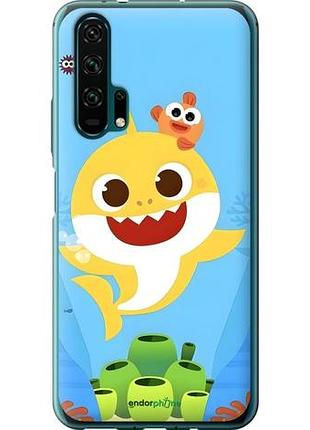 Чехол на huawei honor 20 pro бейби шарк хуавей хонор 20 про