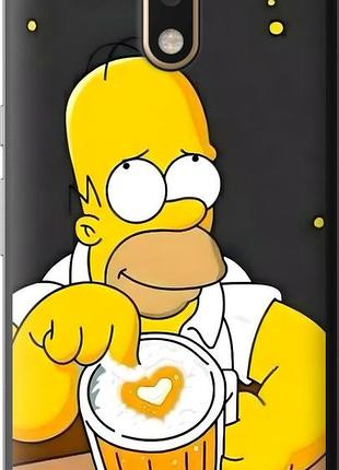 Чехол на motorola moto g4 гомер пиво моторола мото г4