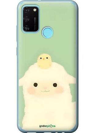 Чехол на huawei honor 9a барашек и ципленок хуавей хонор 9а