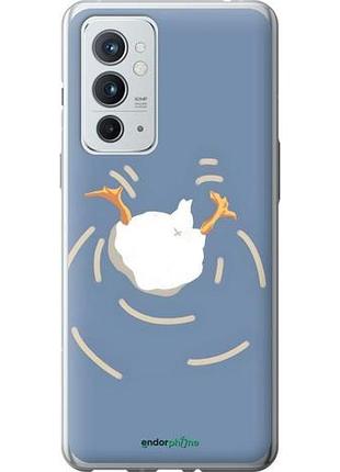 Чехол на oneplus 9rt смешная утка, гусь 1+ 9рт