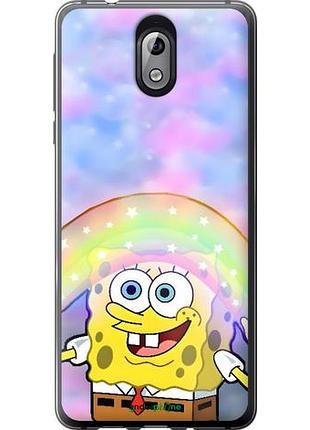 Чехол на nokia 3.1 спанч боб