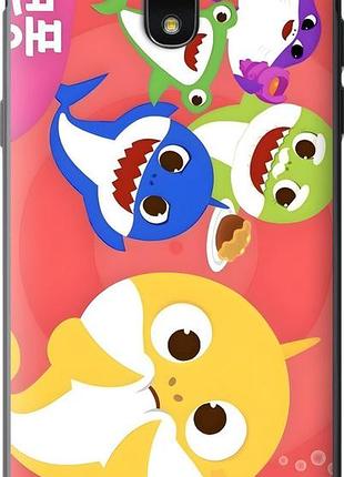 Чехол на samsung galaxy j7 2018 бейби шаркс