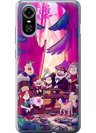 Чехол на zte blade a31 plus гравити фолз зте блейд а31 плюс