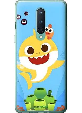 Чехол на oneplus 8 бейби шарк 1+ 8
