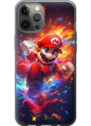 Чехол на iphone 12 pro max супер марио