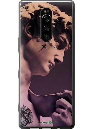 Чехол на sony xperia xz4 давид тату сони эксперия хзет4