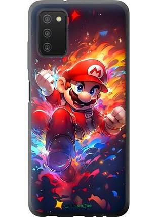 Чехол на samsung galaxy a03s a037f супер марио самсунг а03с а037ф