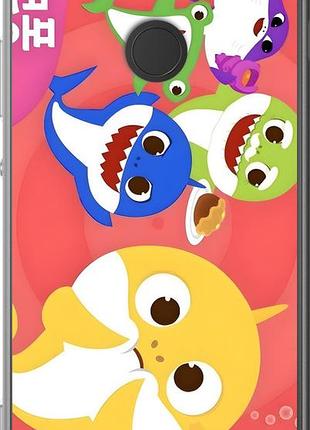 Чехол на sony xperia xa2 h4113 бейби шаркс сони эксперия ха2 х4113
