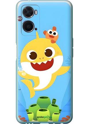 Чехол на oppo a76 бейби шарк оппо а76